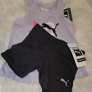 Puma girls outfit sz 2t nwt